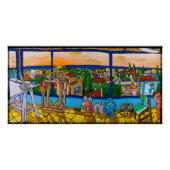 Sunset - The View, Jonathan Kis-Lev Poster (Vorderseite)