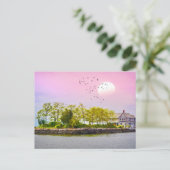 Sunset Thimble Islands Postkarte (Stehend Vorderseite)
