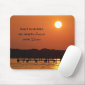 Sunset Time Mousepad (Mit Mouse)