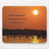 Sunset Time Mousepad (Vorne)