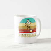 Sunset-Tischfußball Kaffeetasse (VorderseiteRechts)
