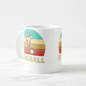 Sunset-Tischfußball Kaffeetasse (Vorderseite Links)