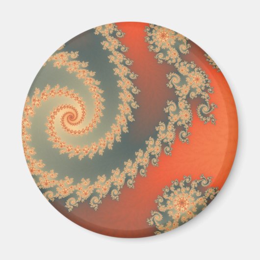 Sunset Tongues Magnet (Vorne)