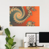 Sunset Tongues Poster (Heimbüro)