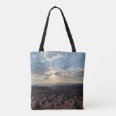 Sunset Tote Bag Tasche (Rückseite)