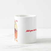 Sunset Trails , Cowboy & Cactus Desert Journey . Kaffeetasse (Mittel)