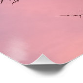 Sunset Tree Branches Photograph Planetm13 Poster (Ecke)