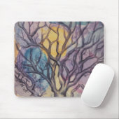 Sunset Tree Mousepad (Mit Mouse)