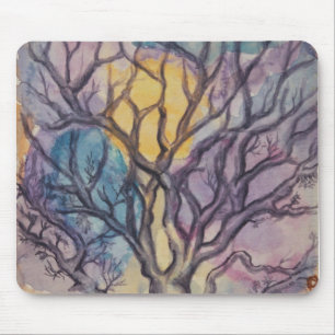 Sunset Tree Mousepad
