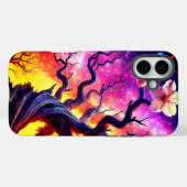 Sunset Tree Phone Case (Rückseite (Horizontal))