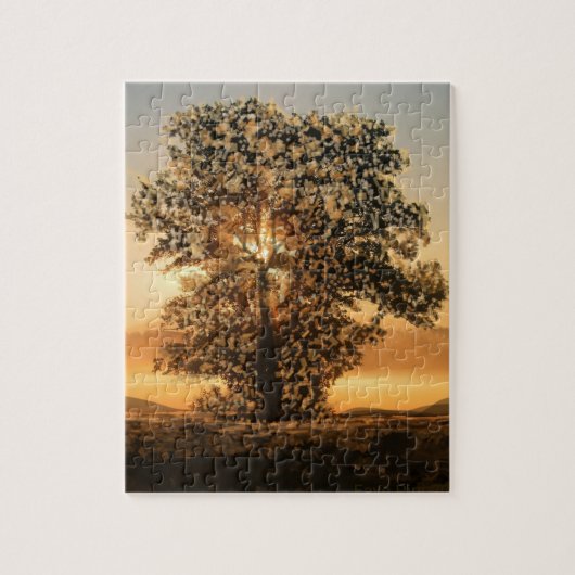 Sunset Tree Puzzle (Vertikal)