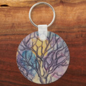 Sunset Tree Schlüsselanhänger (Vorderseite)