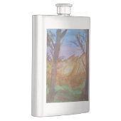 Sunset Trees Classic Flachmann (Rechts)