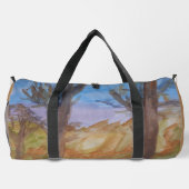 Sunset Trees Duffle Bag (Rückseite)