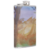 Sunset Trees Flachmann (Rechts)