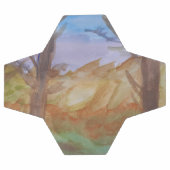 Sunset Trees Fußball (Flach)