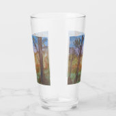 Sunset Trees Glas (Rechts)