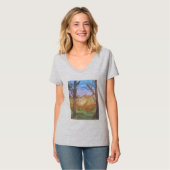 Sunset Trees T-Shirt (Vorderseite Vollansicht)