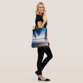 Sunset Tropical Seascape, Fidschi Tasche (Am Model)
