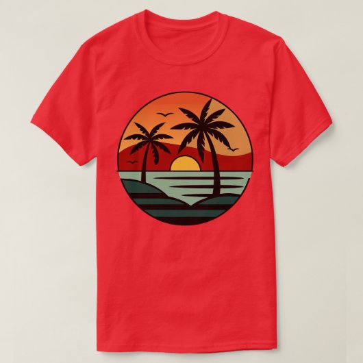 Sunset TShirt 8 (Design vorne)