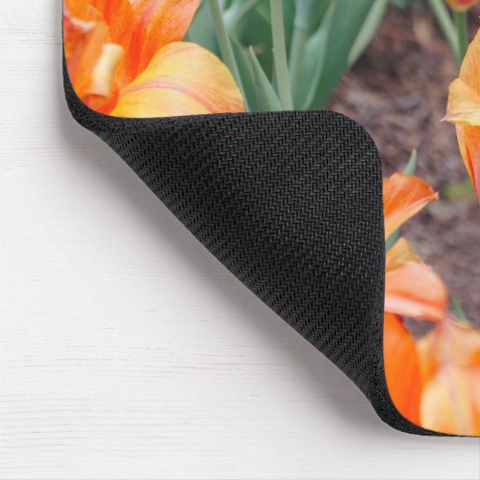 Sunset Tulips Mousepad (Ecke)