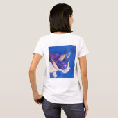 Sunset Tuxedo Cat Cool Art Custom Pet Shirt (Schwarz voll)