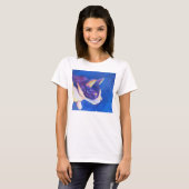 Sunset Tuxedo Cat Cool Art Custom Pet Shirt (Vorne ganz)