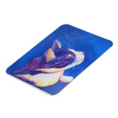Sunset Tuxedo Cat Lover Magnete für benutzerdefini (Linke Seite)