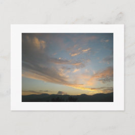 Sunset über Medellín Postcard Postkarte