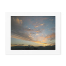 Sunset über Medellín Postcard