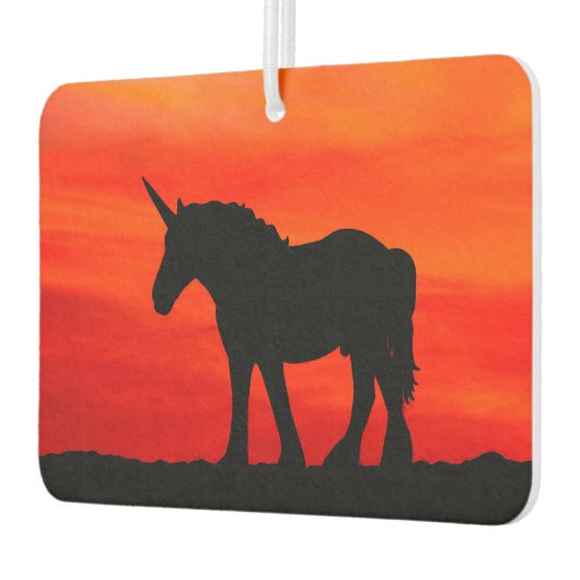 Sunset Unicorn Autolufterfrischer (Links)