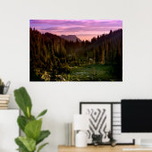 Sunset Valley Poster (Heimbüro)