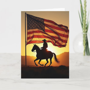 Sunset Vatertag Rider Card Karte