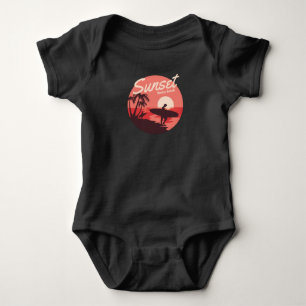 Sunset Venice Baby Strampler