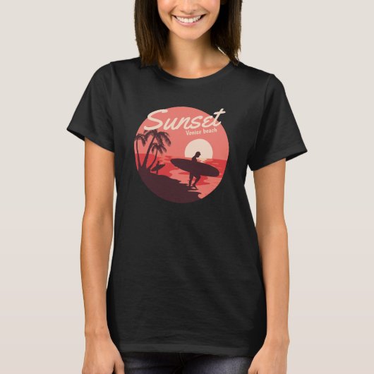 Sunset Venice T-Shirt (Vorderseite)