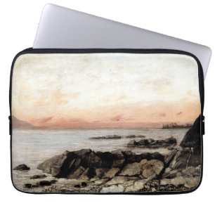 Sunset, Vevey, Schweiz - Gustave Courbet Laptopschutzhülle