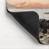 Sunset, Vevey, Schweiz - Gustave Courbet Mousepad (Ecke)