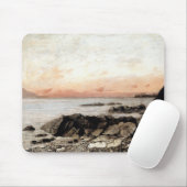 Sunset, Vevey, Schweiz - Gustave Courbet Mousepad (Mit Mouse)