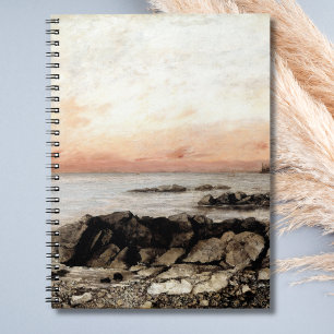 Sunset, Vevey, Schweiz - Gustave Courbet Notizblock
