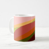 Sunset Vibes Abstrakt Art 206 Kaffeetasse (Vorderseite Links)