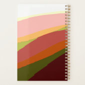 Sunset Vibes Abstrakt Art 206 Planer (Rückseite)