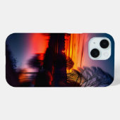 Sunset View One Case-Mate iPhone Hülle (Rückseite (Horizontal))