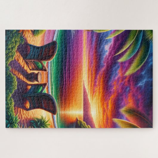 Sunset View Puzzle (Horizontal)