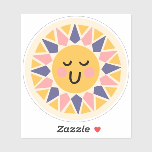 Sunset Vinyl Sticker (Blatt)