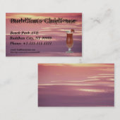 Sunset Visitenkarte #2 (Vorne/Hinten)