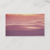 Sunset Visitenkarte #2 (Rückseite)