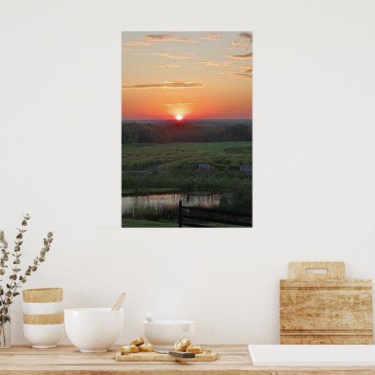 Sunset Vista Poster (Küche)