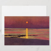 Sunset (von Félix Vallotton) Briefpapier (Vorne/Hinten)