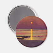 Sunset (von Félix Vallotton) Magnet (Vorderseite/Rückseite)