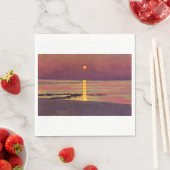 Sunset (von Félix Vallotton) Serviette (Beispiel)